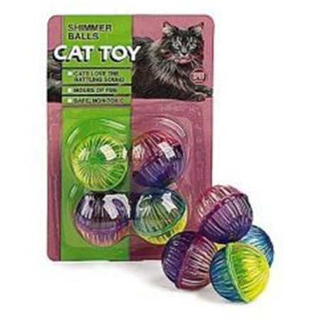 ETHICAL PET PRODUCTS Ethical Cat Shimmer Balls 4 Pack - 2824 270310